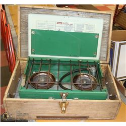 CAMPSTOVE IN WOODEN BOX