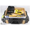 Image 1 : DEWALT AIR TIGHT TOOL BOX W/A FLAT OF DEWALT TOOLS