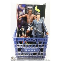 LOT OF 3 TONY MONTAN ACTION FIGURES & ACCESSORIES