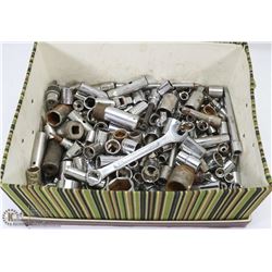 BOX W OVER 300 MISCELLANEOUS SOCKETS