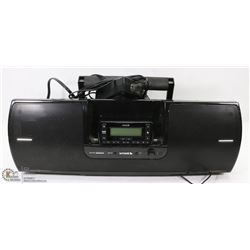 SIRIUS SATTELITE RADIO WITH A BOOMBOX