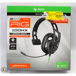PLANTRONICS XBOX 1 RIG 100HX CAMO CHAT HEADSET