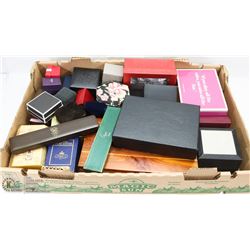 FLAT OF JEWELLERY BOXES