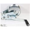 Image 1 : TWO SPEED REVERSIBLE 2500 LB HAND WINCH.