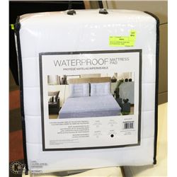 NEW WATERPROOF KING SIZE MATTRESS PAD , DEEP