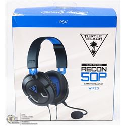 TURTLE BEACH RECON GAMING HEADSET FOR PS4