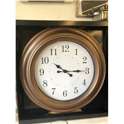 A TO Z 24" Brown Clock