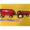 Image 1 : IHC 1/16 544 TRACTOR - REPAINTED W/WAGON