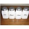 Image 1 : MILK GLASS SHAKERS (4)