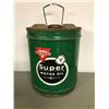 Image 1 : CONOCO MOTOR OIL PAIL 5 GAL. HOUSTON, TEXAS