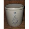 Image 1 : 3 GAL BIRCH LEAF RED WING CROCK