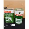 Image 2 : CASTROL MOTORCYCLE OIL - 1 LITRE & AGRICASTROL QUART, FULL MINT