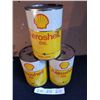 Image 1 : 3 AEROSHELL OIL LITRES FULL