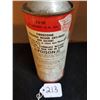 Image 2 : FIRESTONE WINDSHIELD WASHER ANTIFREEZE CONE TOP TIN - 16 OZ.