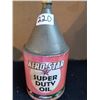 Image 1 : STAR SUPER DUTY OIL CONE TOP TIN QUART - GREAT GRAPHICS