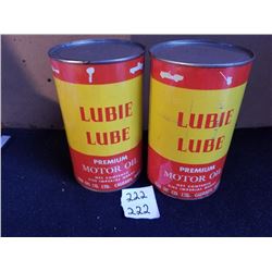 2 LUBIE LUBE S.A.E. 20 - FULL QUARTS - CALGARY