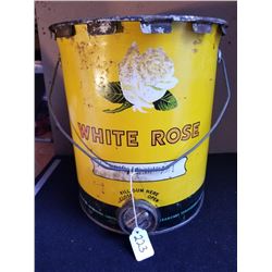 WHITE ROSE 25 LB. PAIL W/GREASE GUN FILL OPENING