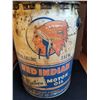 Image 2 : RED INDIAN AVIATION MOTOR OIL 5 GAL. PAIL, RARE SIZE