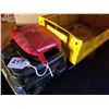 Image 2 : PRESSED STEEL STRUCTO DUMP TRUCK - ORIGINAL PAINT - 16"