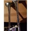 Image 2 : PAIR OF CHROME HORNS - 16"