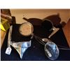 Image 2 : 3 FANCY CHROME REARVIEW MIRRORS - MATCHING