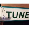 Image 2 : ORIGINAL TUNE UP TIN SIGN FROM SERVICE STATION 24"X6"