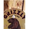 Image 2 : GRIZZLY GAS DOME TOP METAL SIGH 16"X24" - REPRO