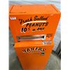 Image 4 : PEANUT VENDING MACHINGE 10 CENT W/14 BOXES PEANUTS, VANIRS PEANUTS, MOYER & DIEBEL ?? 48"H, 16"W, 10