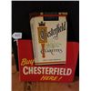 Image 1 : CHESTERFIELD DIE-CUT CIGARETTE FLANGE SIGN