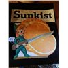 Image 1 : SUNKIST ORANGE DOUBLE SIDED HANGING SIGN