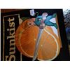 Image 2 : SUNKIST ORANGE DOUBLE SIDED HANGING SIGN
