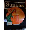 Image 1 : SUNKIST ORANGE DOUBLE SIDED HANGING SIGN