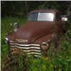 Image 1 : 1949, 50, 51? CHEV 1 TON, NOW WHEELS, WOOD BOX