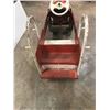 Image 5 : PEDAL CAR, MURRAY FIRE TRUCK, TIN IS IN EX. COND. RUNNING GEAR GOOD 40" L