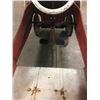 Image 6 : PEDAL CAR, MURRAY FIRE TRUCK, TIN IS IN EX. COND. RUNNING GEAR GOOD 40" L