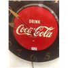 Image 2 : 18" COCA COLA CLOCK 1950s METAL NOT RUNNING