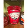 Image 2 : 5 GAL. CO-OP PAIL & ESSO, GULF, EAGLE OIL TINS