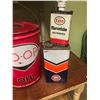 Image 3 : 5 GAL. CO-OP PAIL & ESSO, GULF, EAGLE OIL TINS