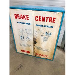 METAL BRAKE CABINET FROM ORIGINAL SHELLBROOK ESSO