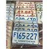 Image 4 : 42 - 1970s LICENSE PLATES 6 OF EACH YEAR