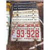 Image 4 : 26 - 1960s LICENSE PLATES AND 2 1958 PLATES