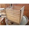 Image 1 : WOODEN SLAT EGG CRATE - NO LID