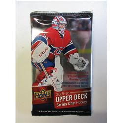 New Factory Sealed 2015/16 Upper Deck series one Hockey Cards