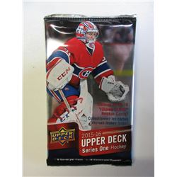New Factory Sealed 2015/16 Upper Deck series one Hockey Cards