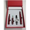 Image 1 : Red 3 in 1 Wax Vaporizer Pen Kit Dry Herb electronic cigarettes with