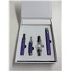 Image 1 : Purple 3 in 1 Wax Vaporizer Pen Kit Dry Herb electronic cigarettes with