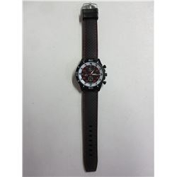 New GT Grand Touring Mens Quartz Watch / red numbers