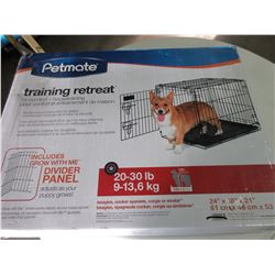 New PetMate Wired Kennel / Training Retreat for 20-30lb pets/ 24x18x21