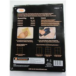 New Case of 40 Sheets Sandpaper 9x11 in/ Assorted Grits 60-100-150-240