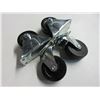 Image 1 : Set of 4 New 3 inch Castors / 2 are swivel